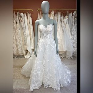 Monique Lhuillier Truly silk white